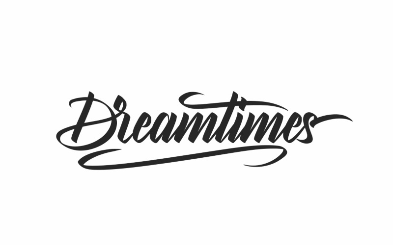 Dreamtimes刻字字体