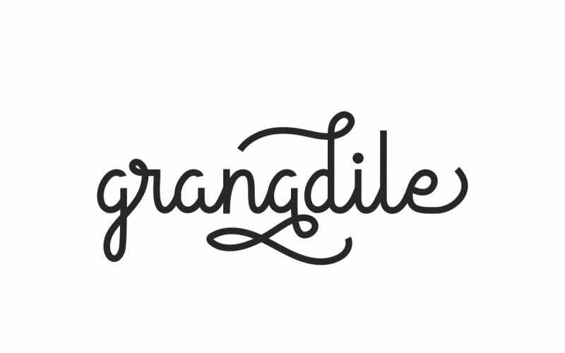 Granadile手写字体