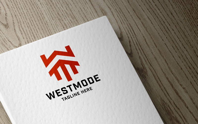 Modèle de logo immobilier West Model