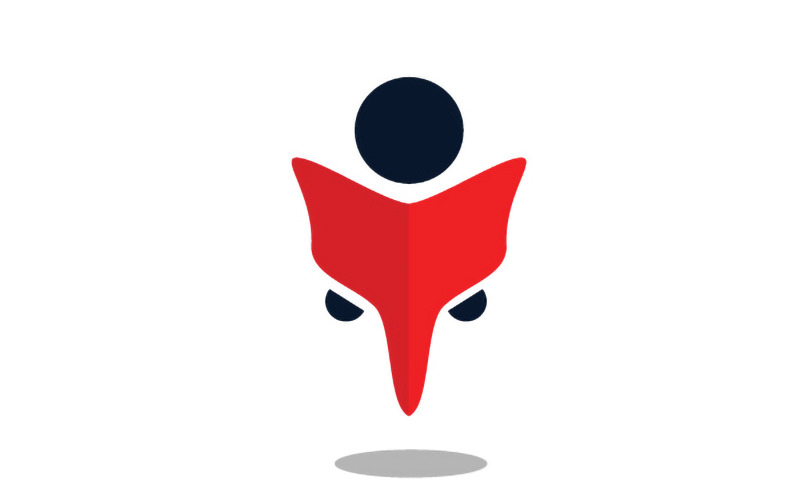 Foxpin gratis logo sjabloon
