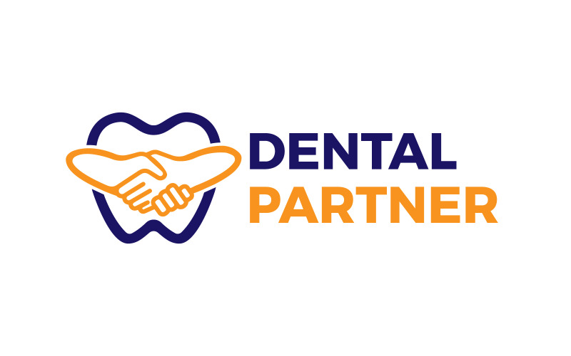 Дизайн логотипа стоматологии для бизнес-партнеров
