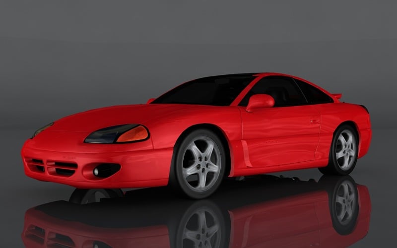 1996 Dodge Stealth R modelo 3D