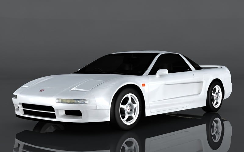 1992 Honda NSX modello 3D