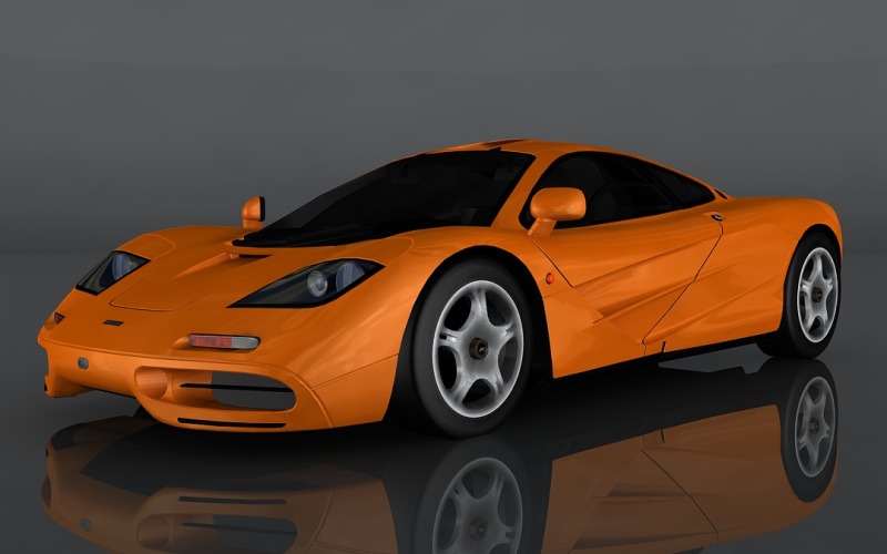 McLaren F1 1993 modello 3D