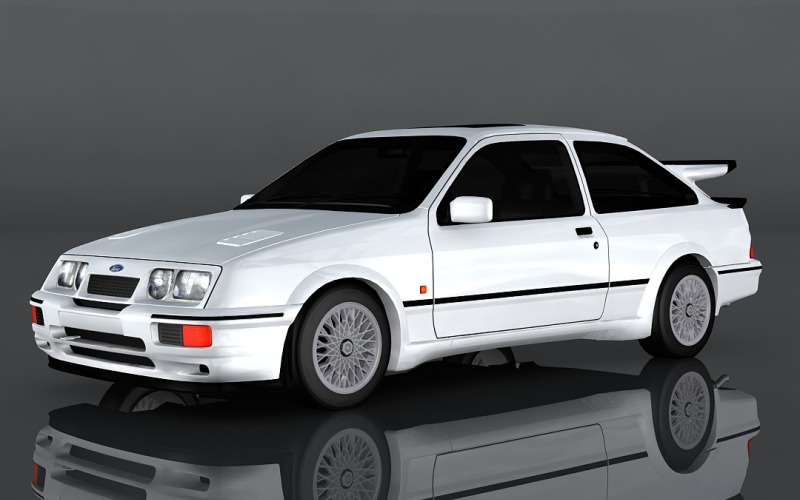 Ford Sierra RS500 modello 3D