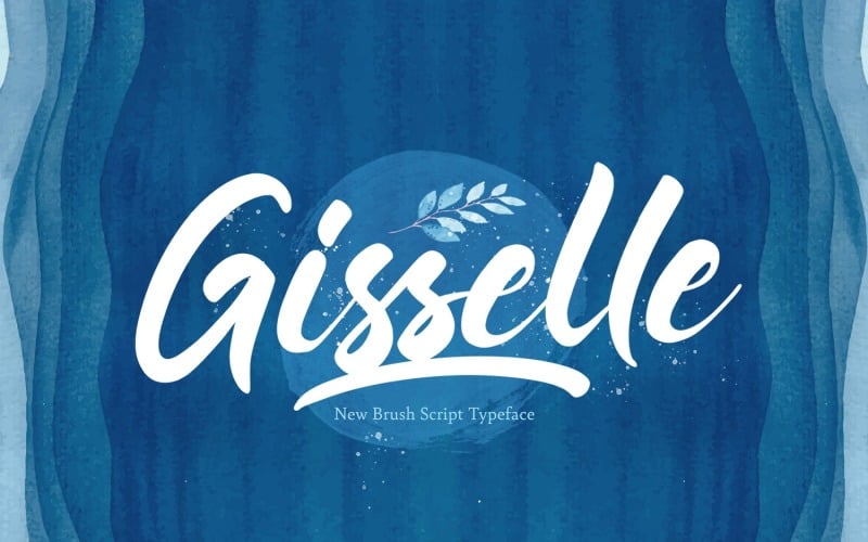 Gisselle - жирний шрифт шрифту