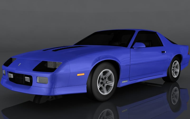 1990 Chevrolet Camaro 3D-modell