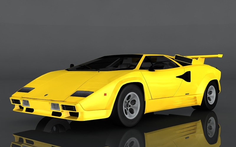 lamborghini countach model