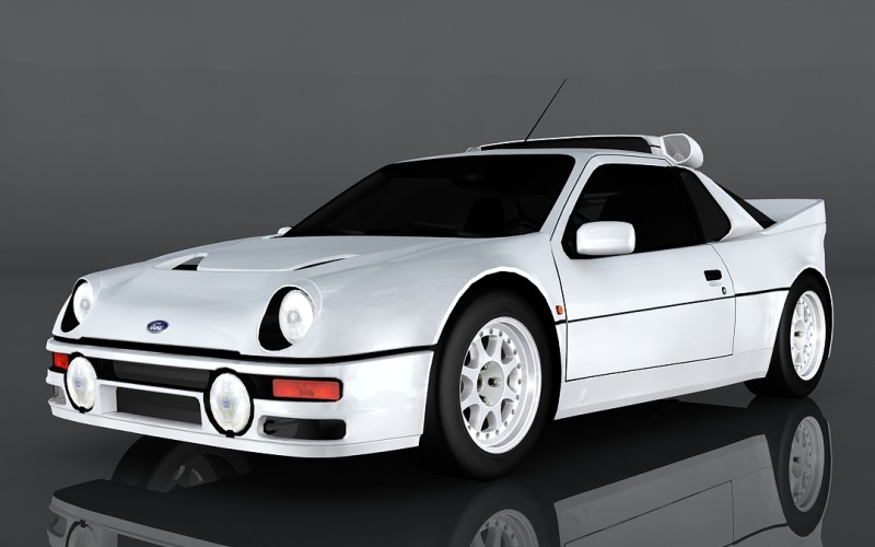 Model 3D Forda RS200