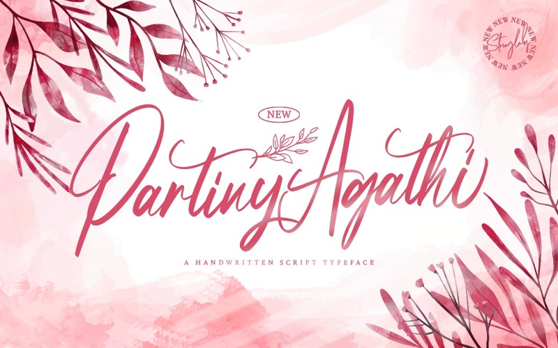 Partiny Agathi - fonte manuscrita