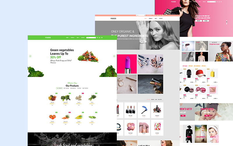 Foods-Multi-Purpose Website Template