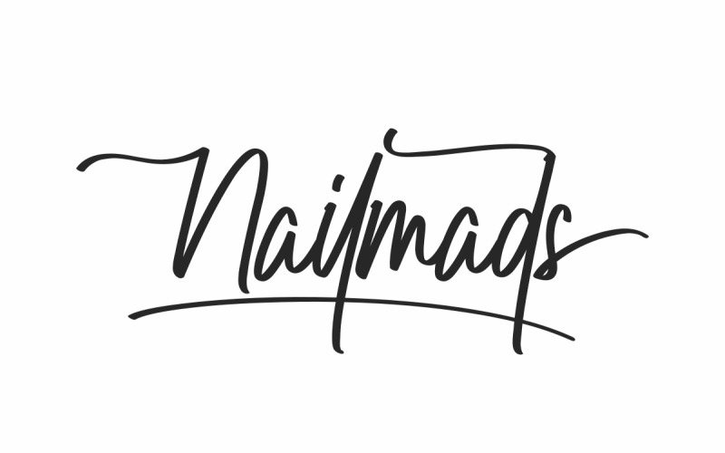 Nailmads手写字体