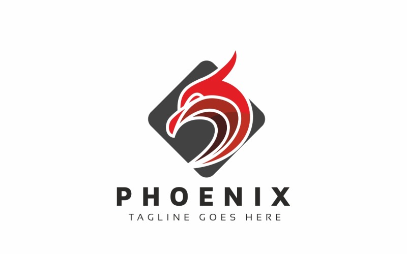 Logo Phoenix Head