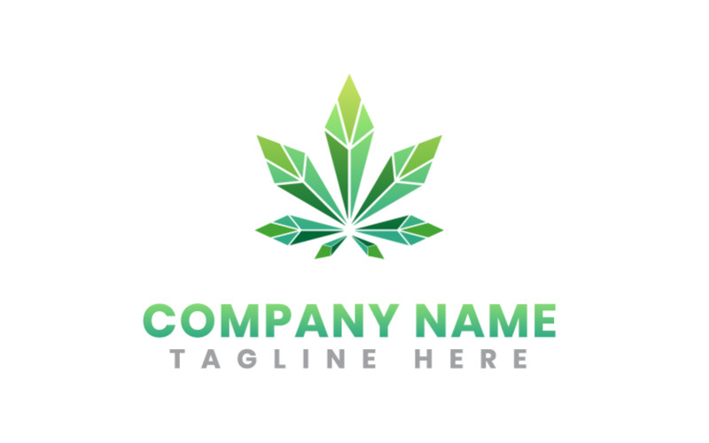Modèle de conception de logo d'entreprise d'entreprise naturelle