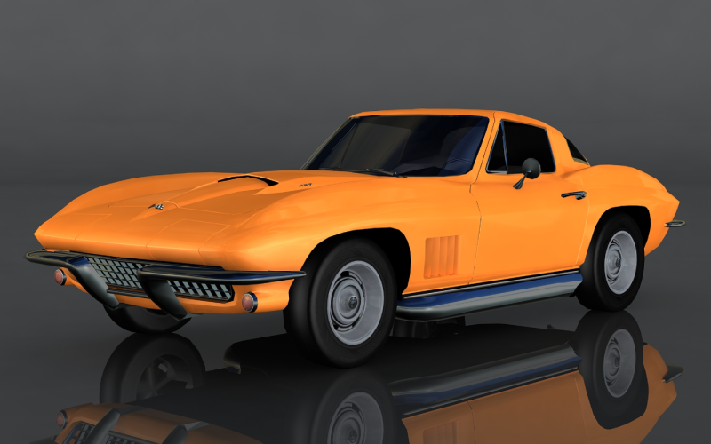 3D model Chevrolet Corvette Sting Ray
