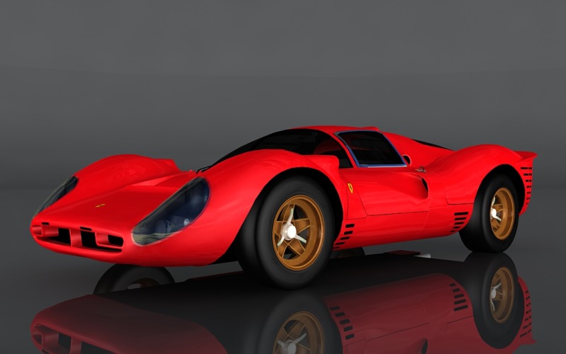 Ferrari 330 P 3D模型