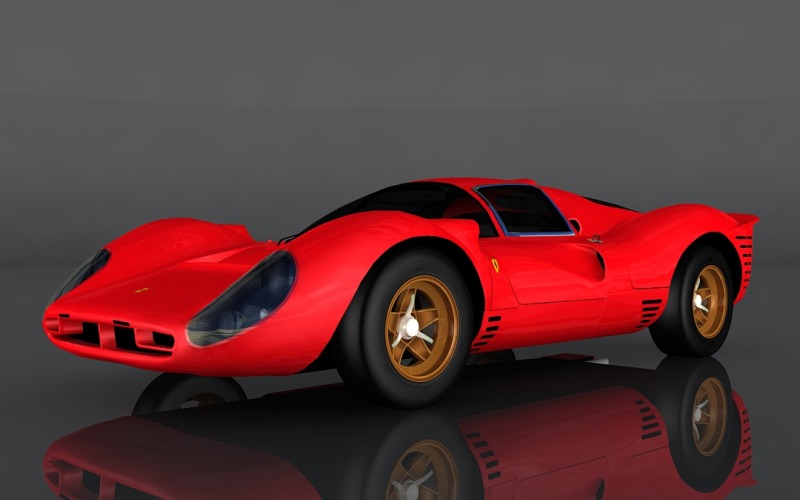 3D model Ferrari 330 P