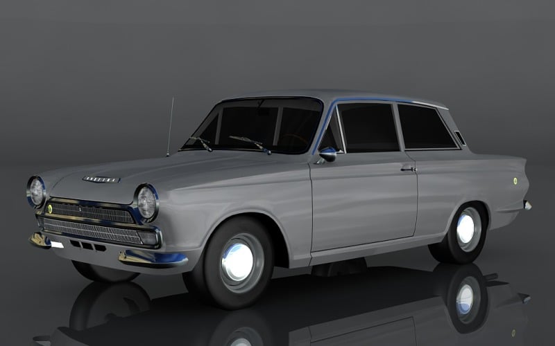 Lotus Cortina 3D Модель