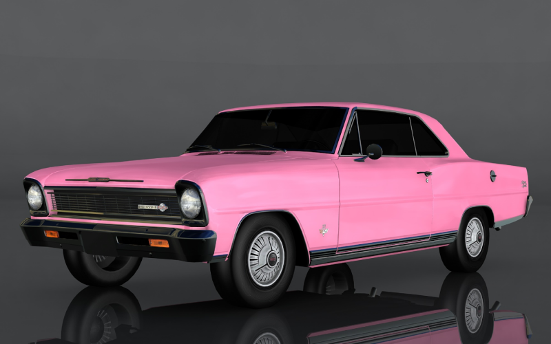 Modelo 3D Chevrolet Nova SS