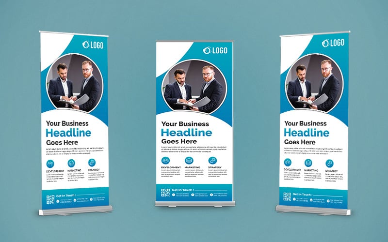 corporate pull up banner design ideas