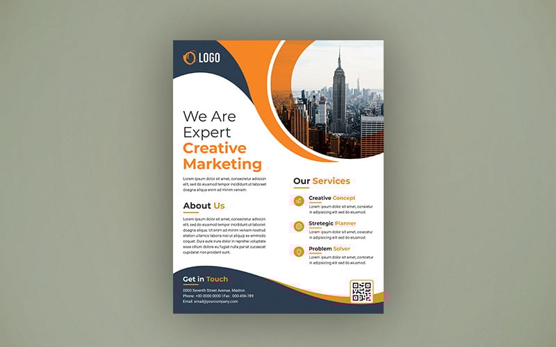 Kreatives Business Flyer Design