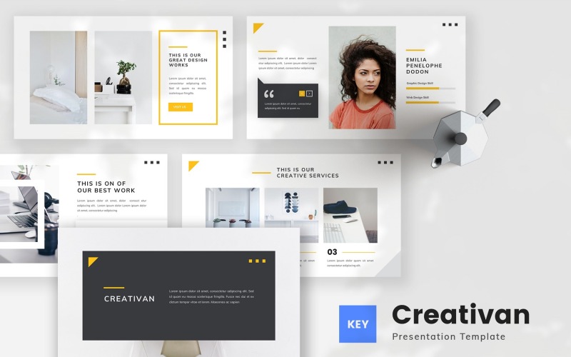 Creativan - Creative Business Keynote-Vorlage