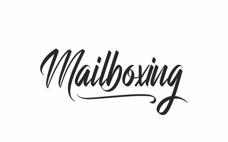 Mailbox-teckensnitt
