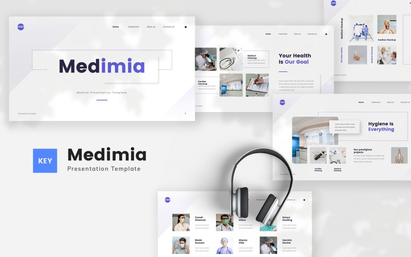Medimia - Medizinische Keynote-Vorlage