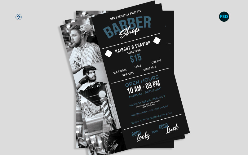 Barbershop Promotion Flyer V1