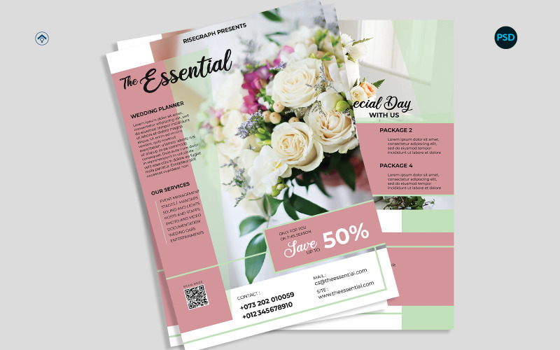 Hochzeitsorganisator Flyer V1