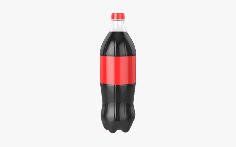 Plastic bottle 3D model
