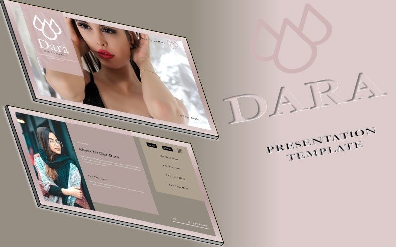 Dara - Plantilla de presentación de diapositivas de Google