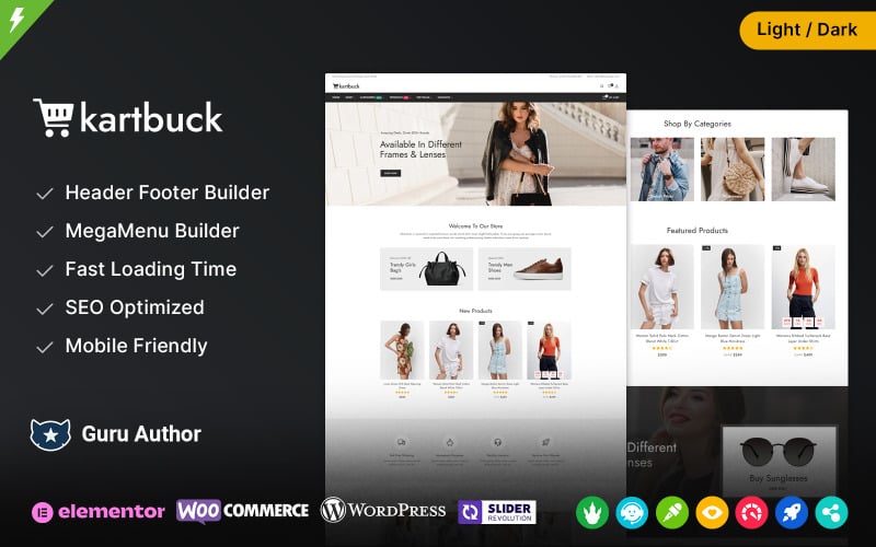 Kartbuck - Tema WooCommerce multiuso e per negozi di moda