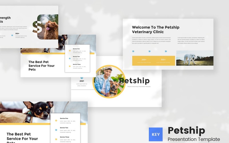Petship - Pet Care & Veterinary Keynote Template