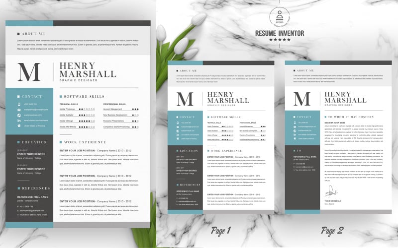 Henry Printable Resume Templates