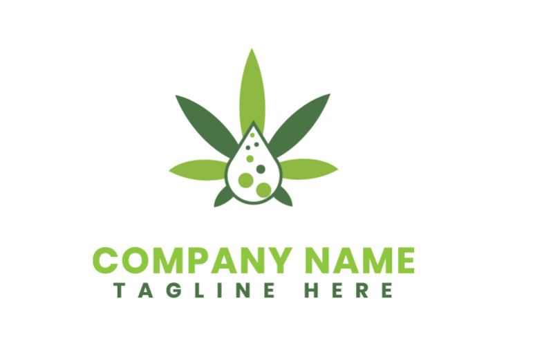 Canna Eco Business Logo šablona