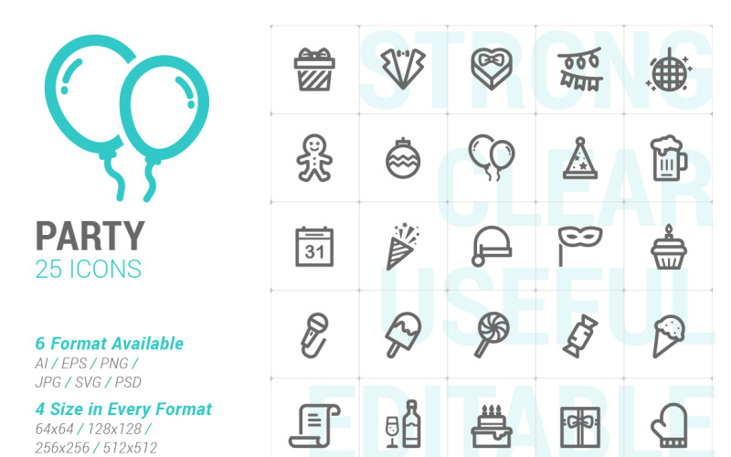 Party & Fira Mini-ikon