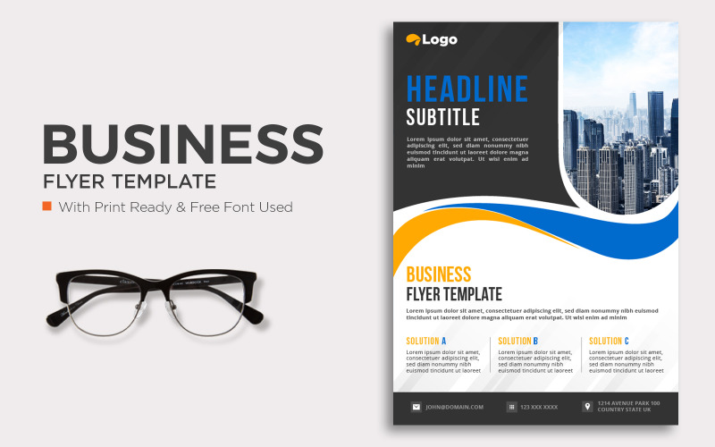 Flyer professionnel gratuit