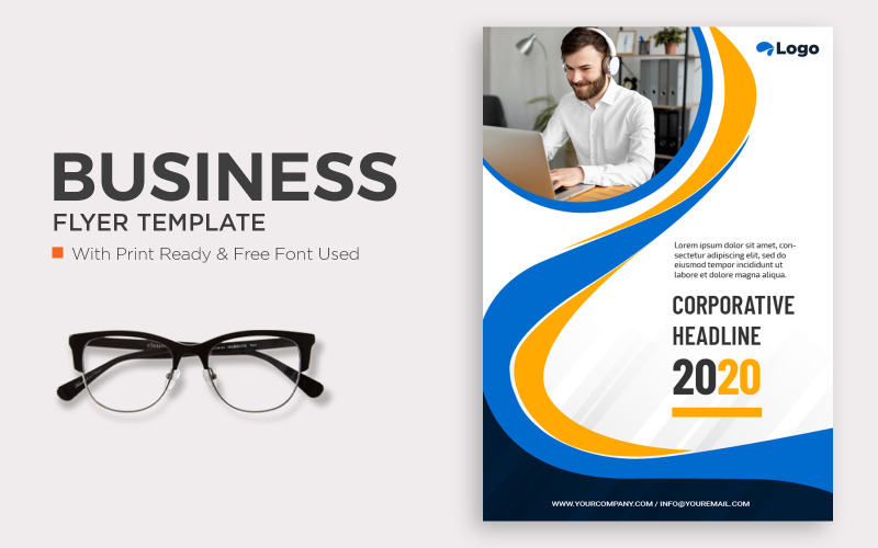 Free Corporate Flyer for business and advertising