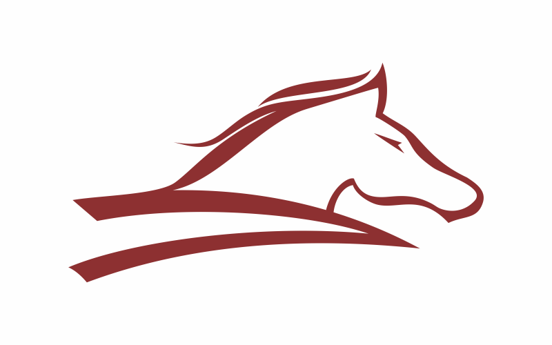 Fast Horse Logo Template #180286 - TemplateMonster