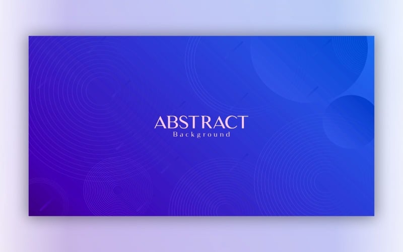 Fundo Azul Abstrato Moderno 4