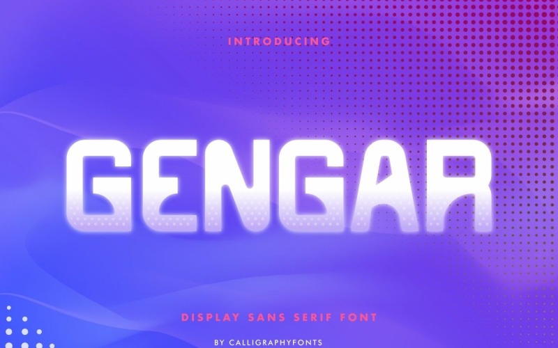 Gengar betűtípus