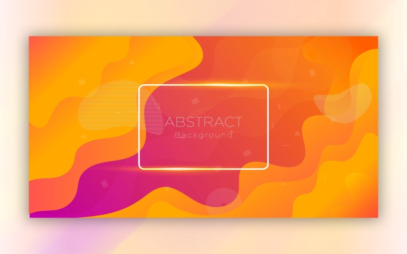 Moderne abstracte rode en oranje achtergrond