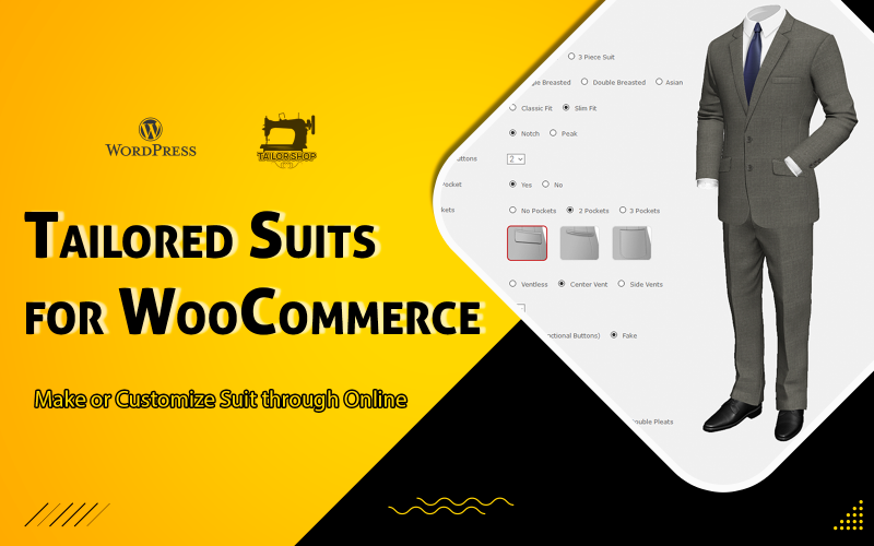 Costumes sur mesure WooCommerce - Plugin WordPress