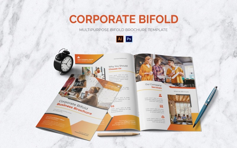 Corporate Bifold Brochure
