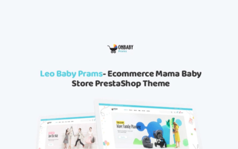 TM Baby Carrozzine - Tema PrestaShop di Ecommerce Mama Baby Store