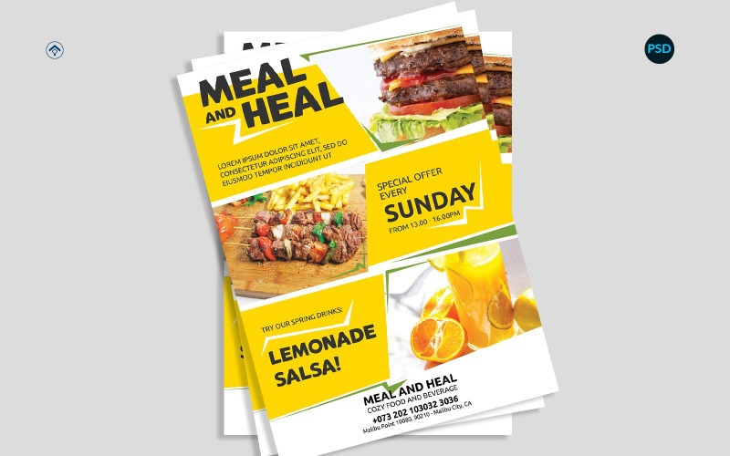 Food Resto Promotie Flyer V6