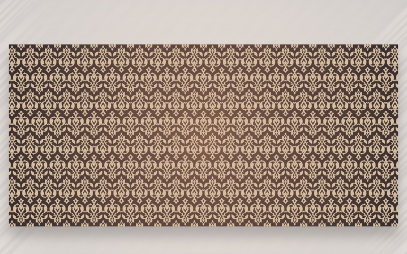 Ornamentmuster Schokolade und Sand Hintergrund