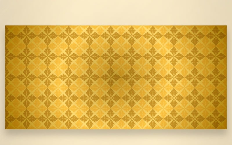 Ornamento Modello Sfondo Dorato E Giallo