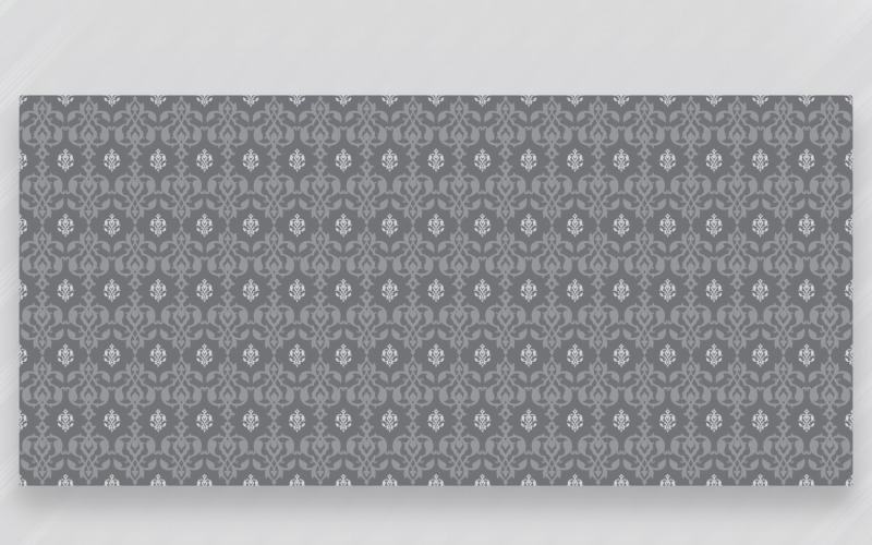 Süsleme Desen Gri Ve Beyaz Arka Plan